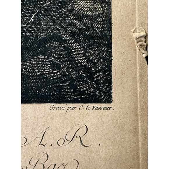 18th C Engraving “L’Approche du Camp” after Dietricy by C. Le Vasseur Paris - Picture 3 of 16